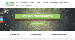 Desktop Screenshot of hcehoutprodukten.nl