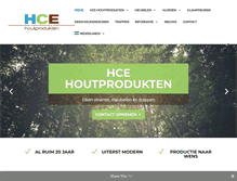 Tablet Screenshot of hcehoutprodukten.nl